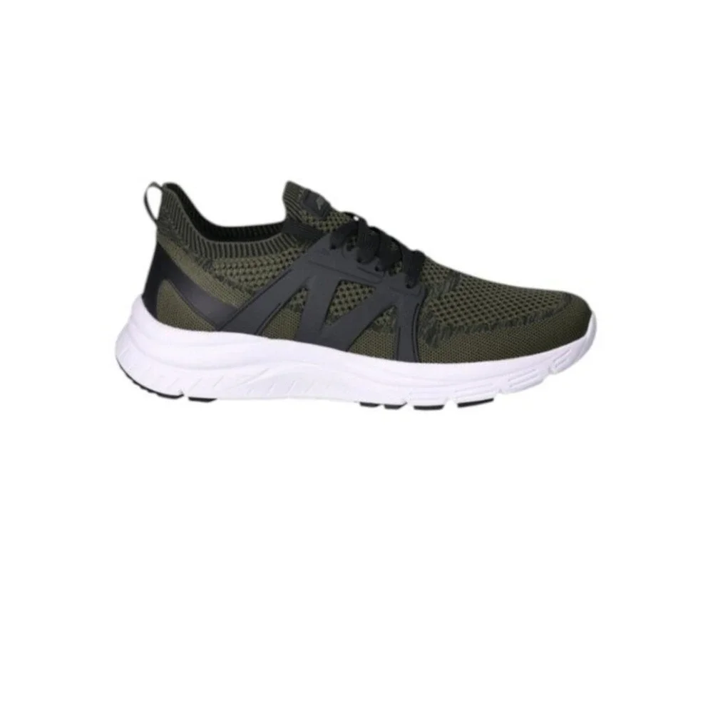 Avia Quickflash Knit Running Sneakers Olive Green Men's Size 8 1/2 8.5 New NWT